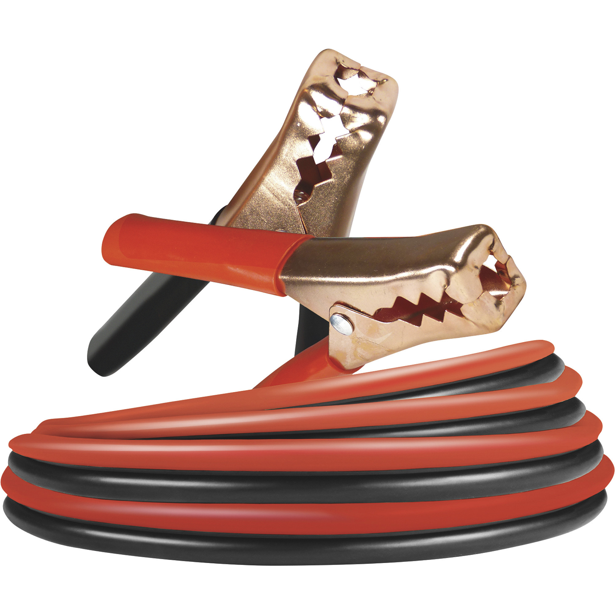 Schumacher Jumper Cables — Copper Clad, 12Ft.L, 10Gauge, 150 CA, Model